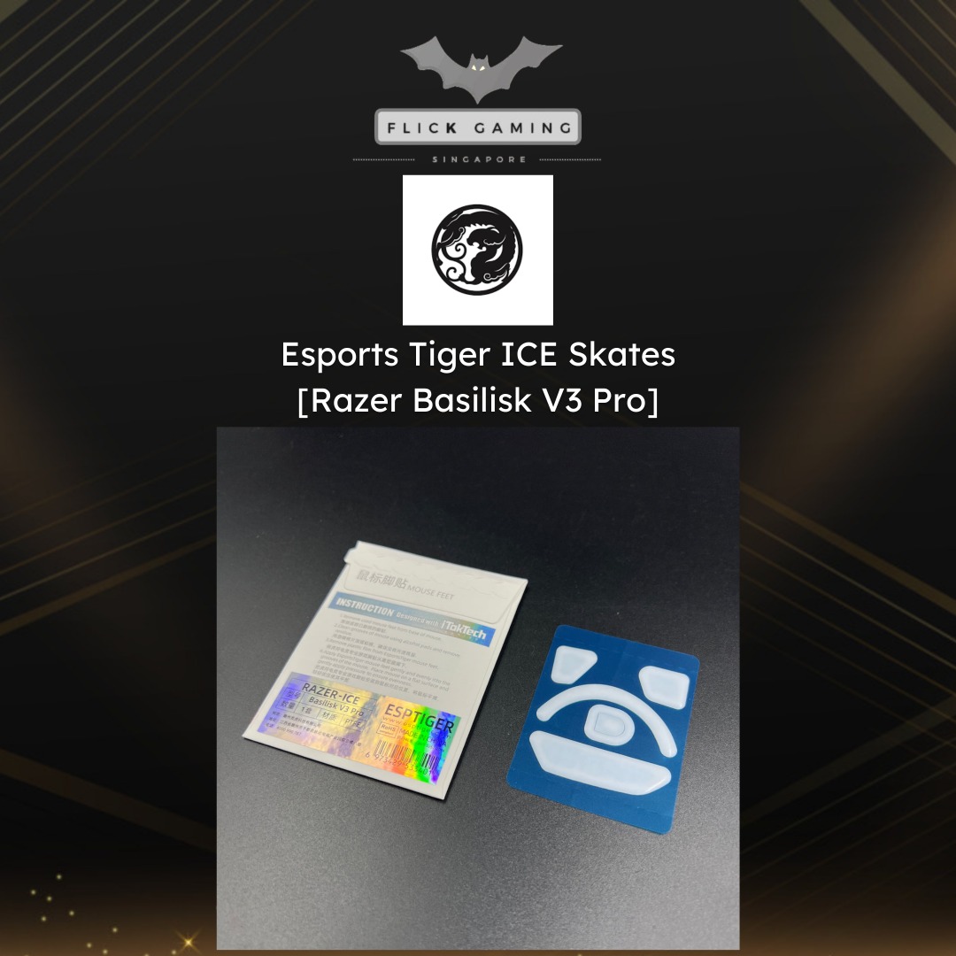 Esports Tiger ICE Mouse Skates [Razer Basilisk V3 Pro], Computers