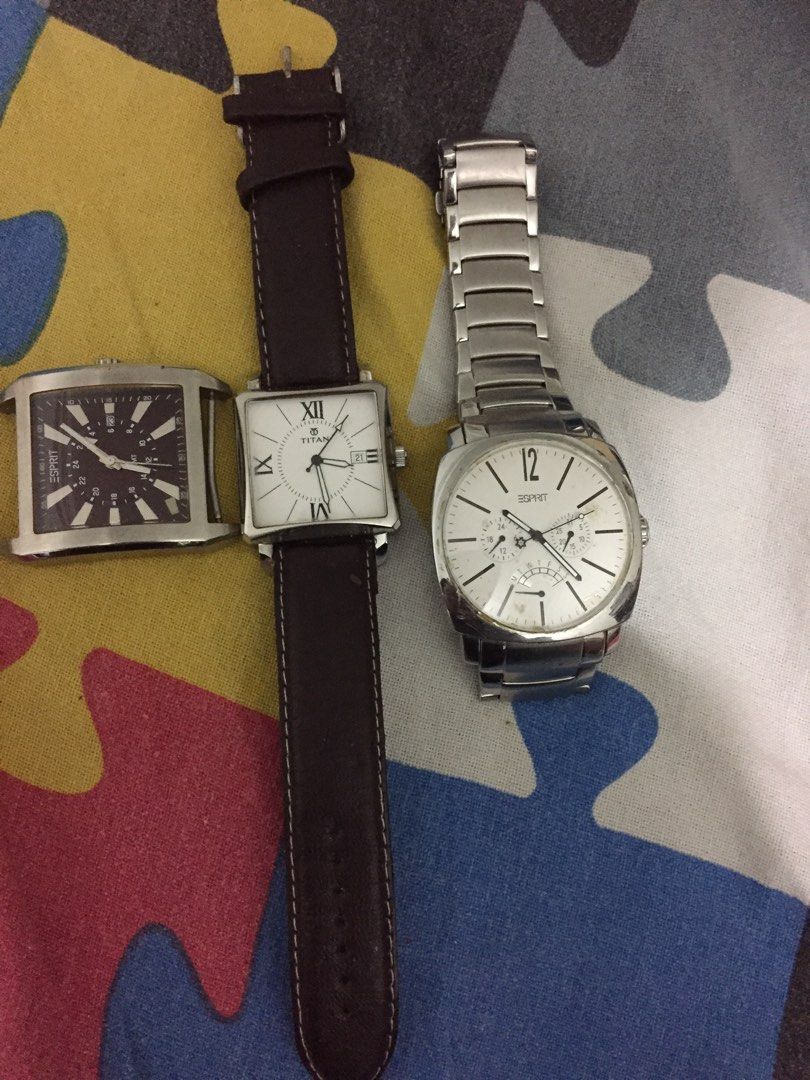 Esprit titan men s watch