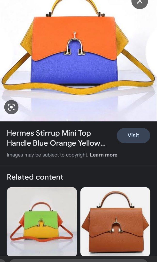 Hermes stirrup bag clearance