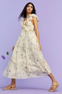 Flounced Dress H&M