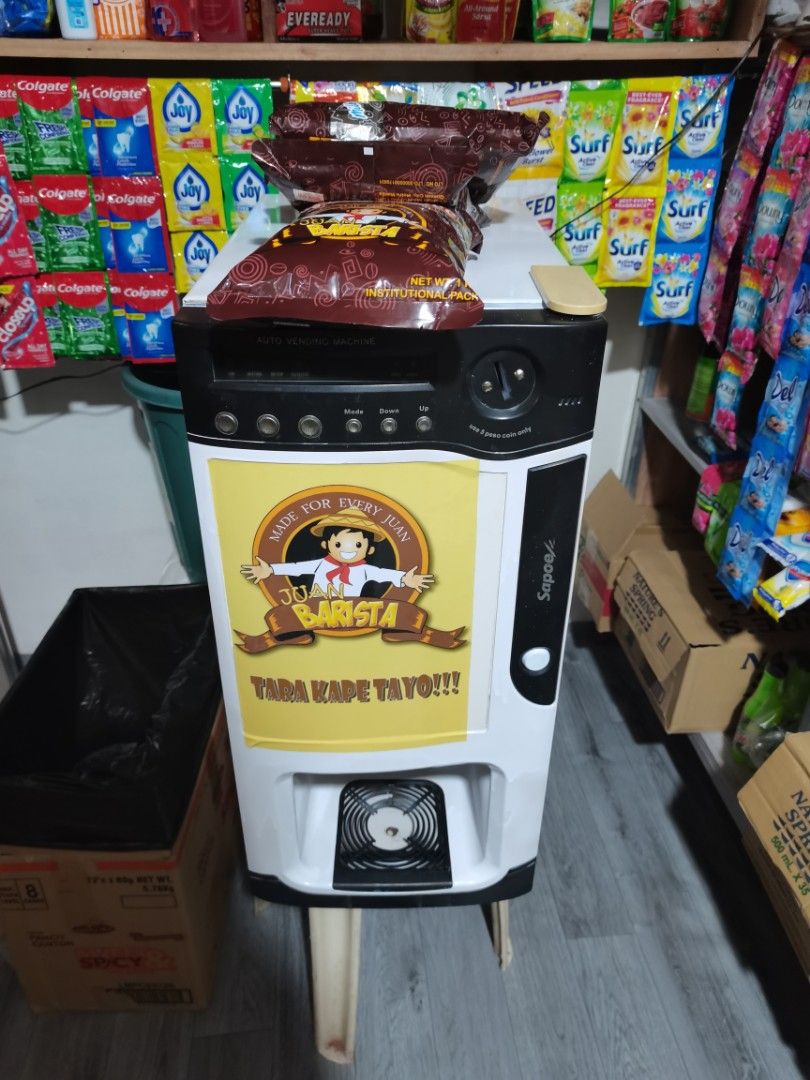 Coffee vendo store machine for sale