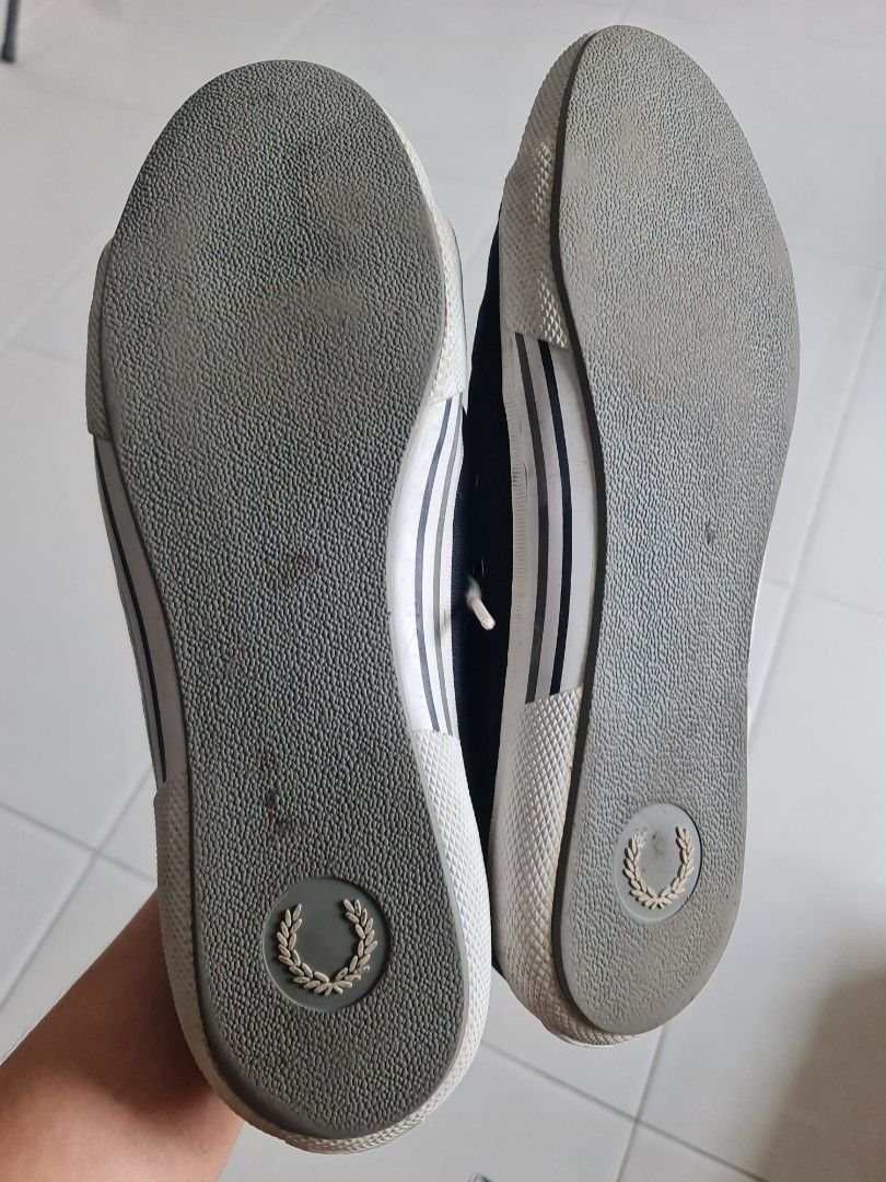 Fred perry store shoes navy