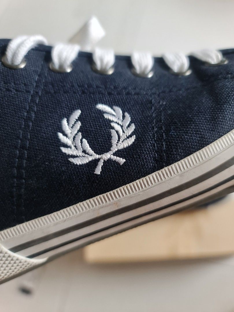 Fred perry shoes navy hot sale