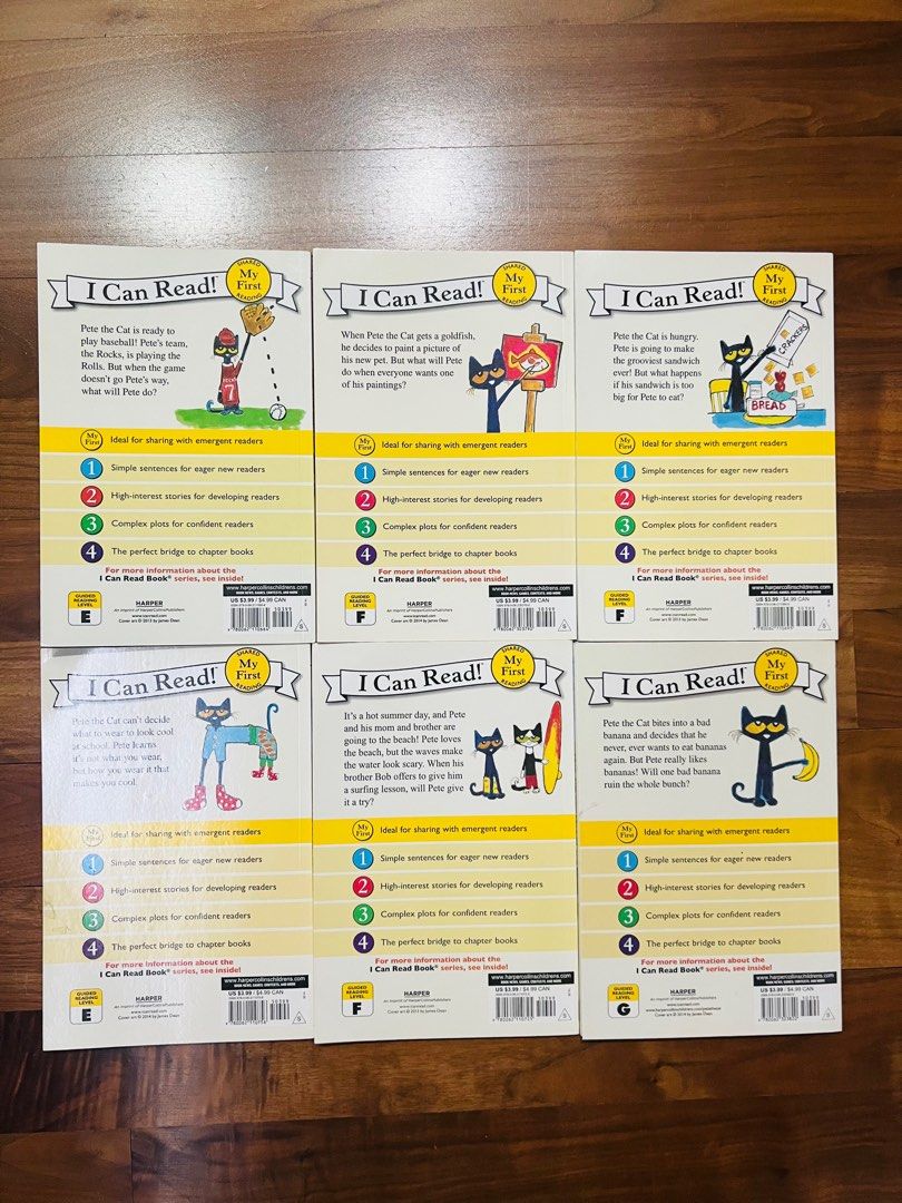 Free Postage Pete The Cat I Can Read Books 6 My First Reading Books free postage pete the cat i can read books 6 my first reading books