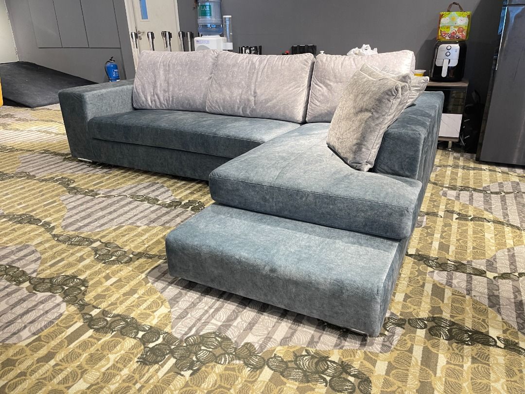 Fully Detachable Fabric LShape Sofa, Furniture & Home Living