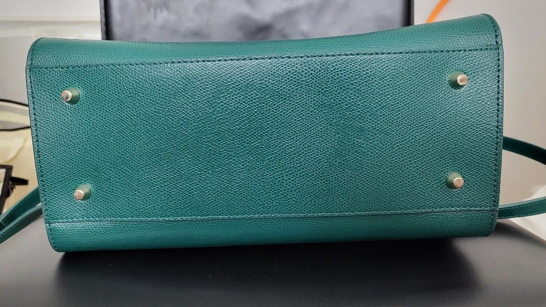 Furla green bag hotsell