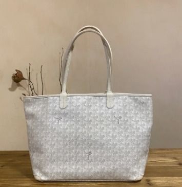 GOYARD Artois PM Tote Bag BLANC WHITE