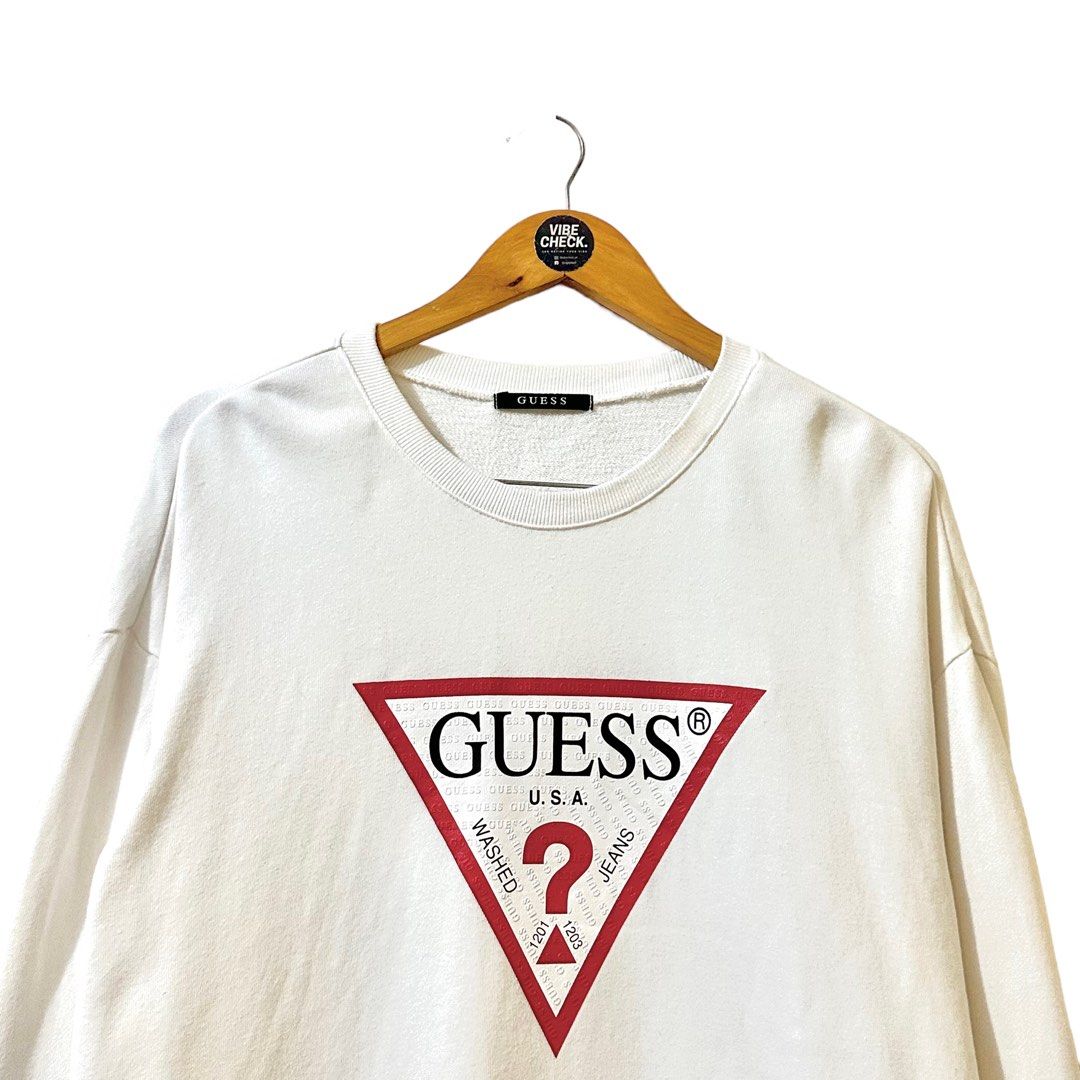 Guess clearance white sweater