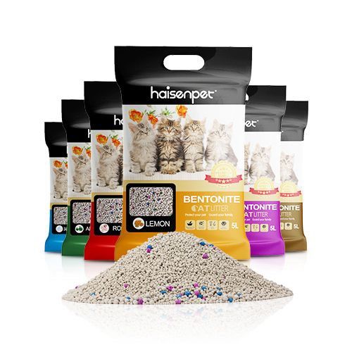 Haisenpet Bentonite Cat Litter 5L various flavours, Pet Supplies