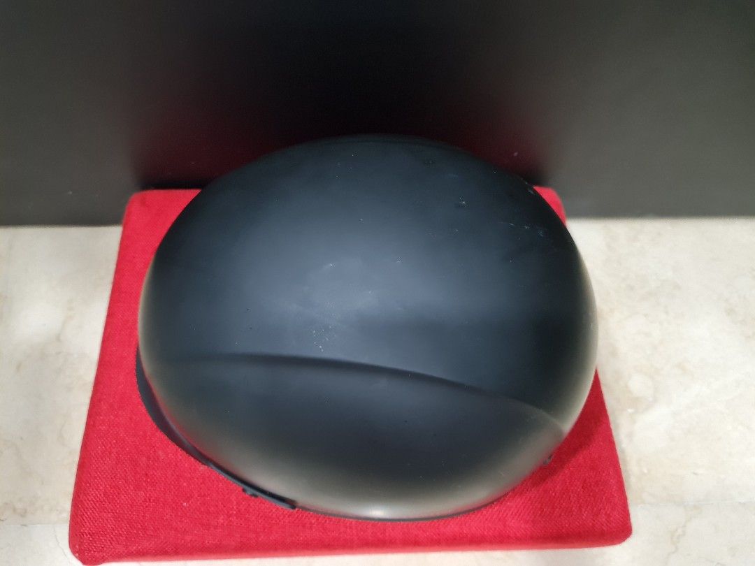 Lucid Ultra-Light Sun Shield J03 Half Helmet - Matte Black