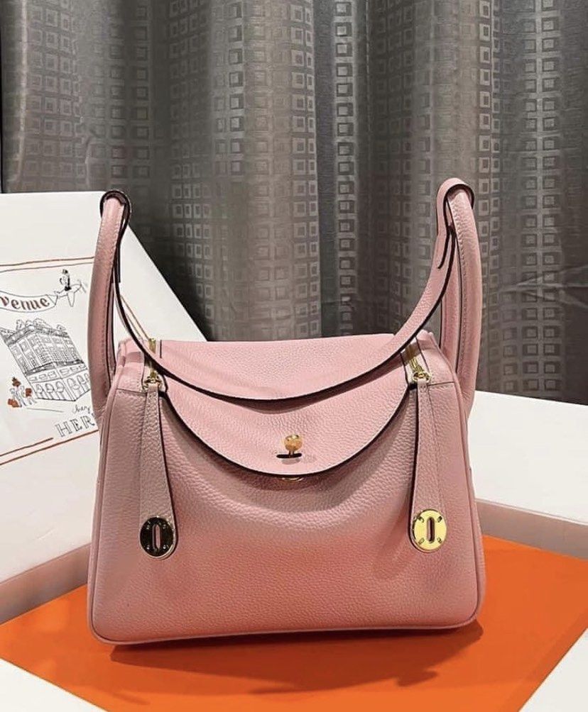 Hermes lindy pink clearance