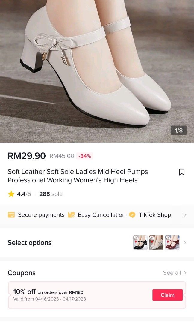 High Heels tiktok, Women's Fashion, Footwear, Heels on Carousell