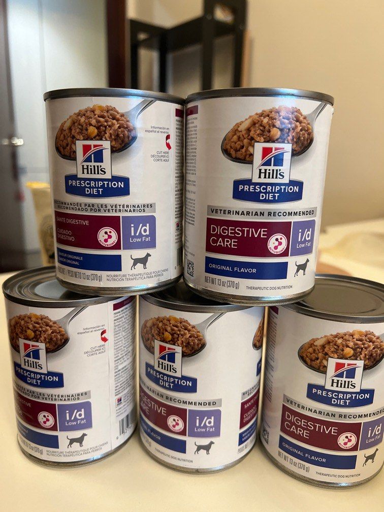 Hills i/d Digestive Care Canned Food x5, 寵物用品, 寵物食品 Carousell