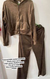 H&M brown set