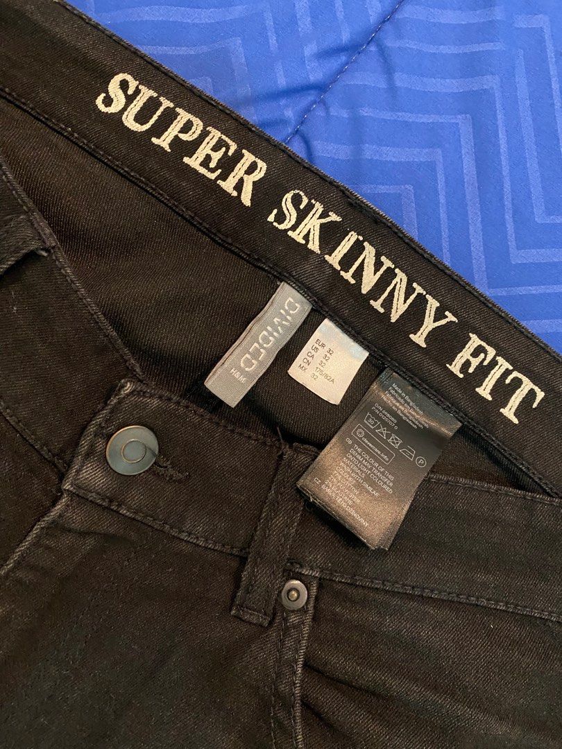 H M Skinny Jeans Men s Fashion Bottoms Jeans on Carousell