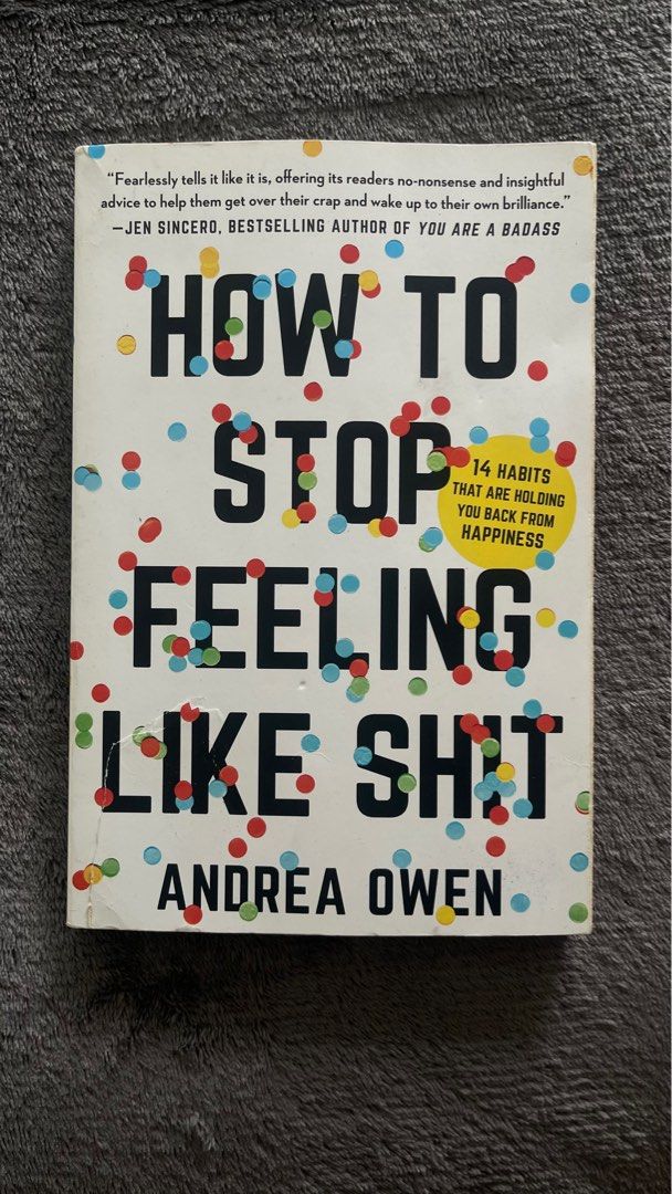 How to Stop Feeling Like Shit (almost new!) on Carousell