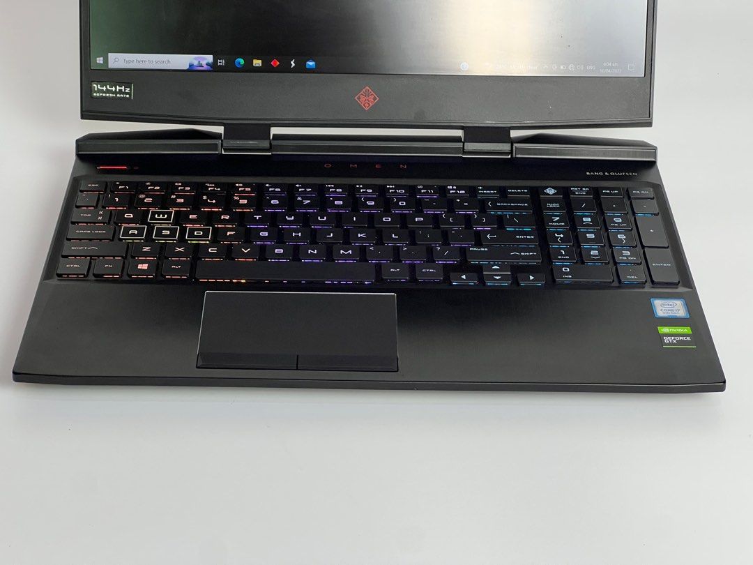 Hp omen Laptop 15DC1XXX i7 9Th Gen 8GB 1000Gb HDD+256GB SSD 4Gb GTX