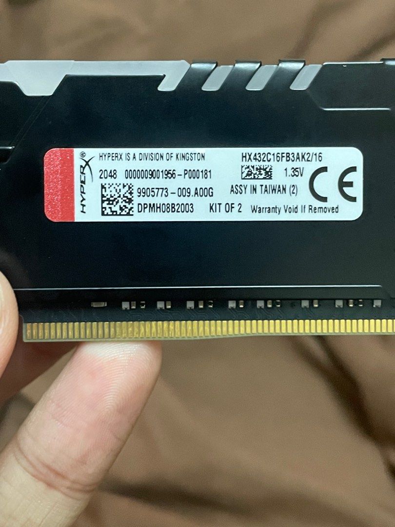 Hyperx fury ddr4 2025 rgb