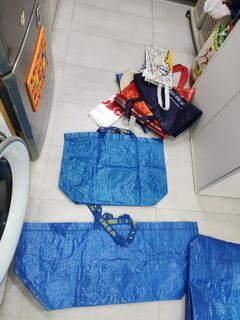 Ikea 藍色大裝及其它大袋