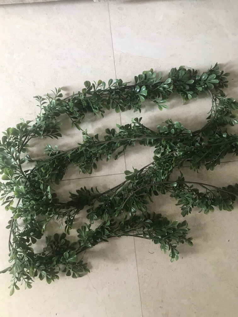 IKEA artificial garland all 3, Furniture & Home Living, Home Decor