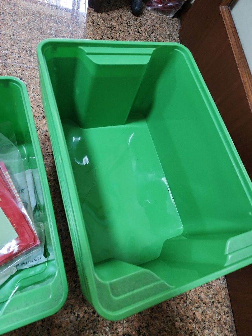 Ikea boxes SAMLA, Furniture & Home Living, Home Improvement