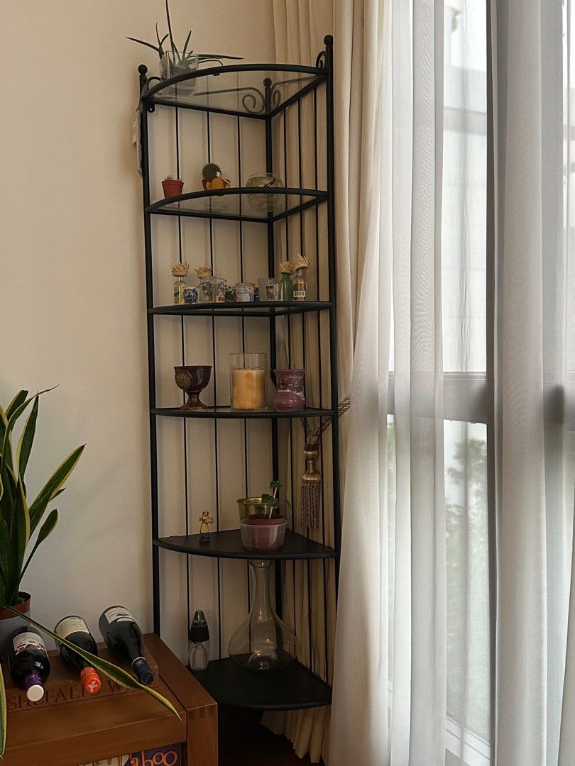 IKEA corner shelf, Furniture & Home Living, Furniture, Shelves