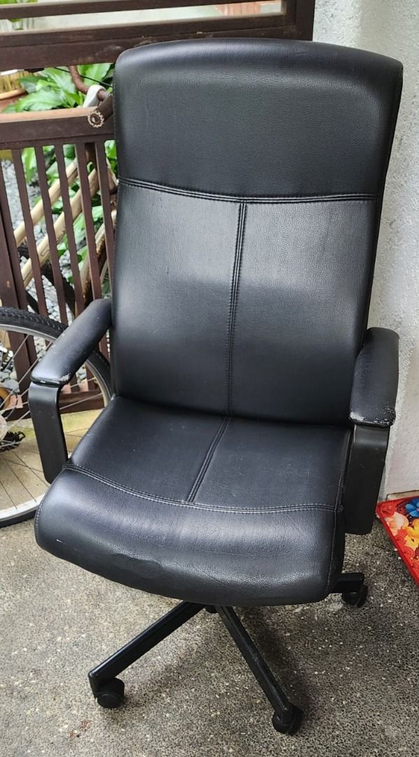 Ikea Desk Swivel Chair, Furniture & Home Living, Furniture, Chairs on