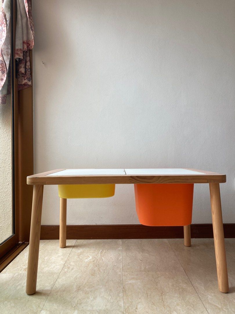 Ikea FLISAT play table for kids, Furniture & Home Living, Furniture