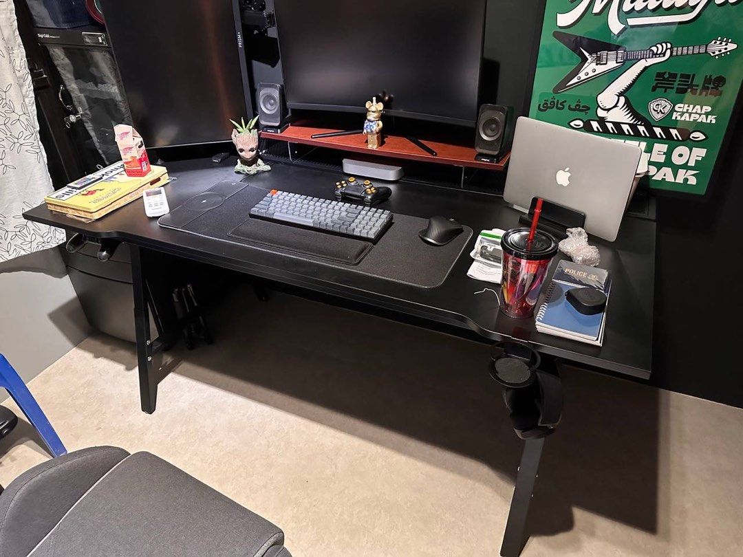 IKEA gaming table, Furniture & Home Living, Furniture, Tables & Sets on