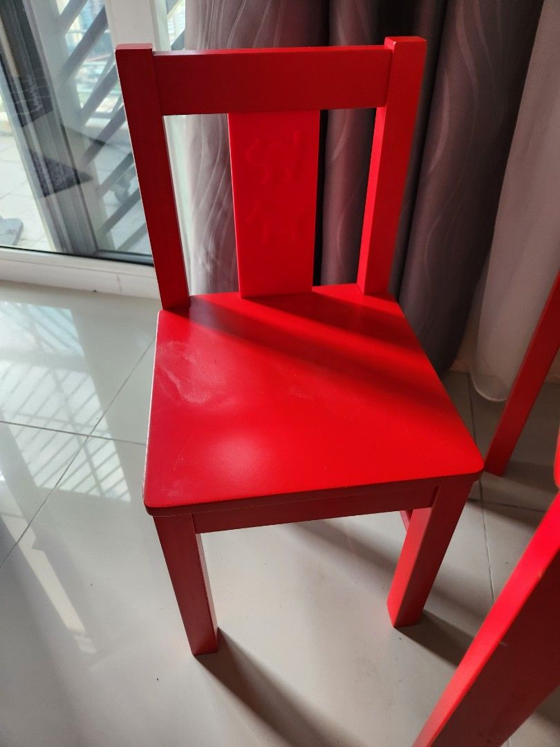 Ikea Kritter Kids table and chairs, Babies & Kids, Baby Nursery & Kids