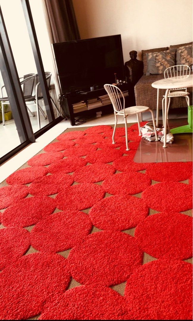IKEA large rug FREE, Furniture & Home Living, Home Decor, Carpets, Mats