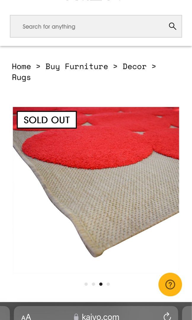 IKEA large rug FREE, Furniture & Home Living, Home Decor, Carpets, Mats