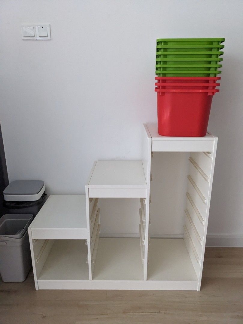 Ikea Trofast shelves, Furniture & Home Living, Home Improvement