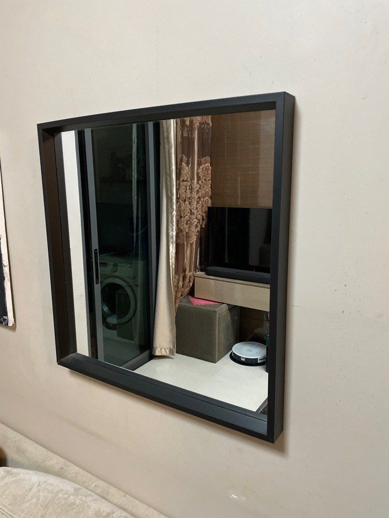 IKEA wall mirror, Furniture & Home Living, Home Decor, Mirrors on Carousell