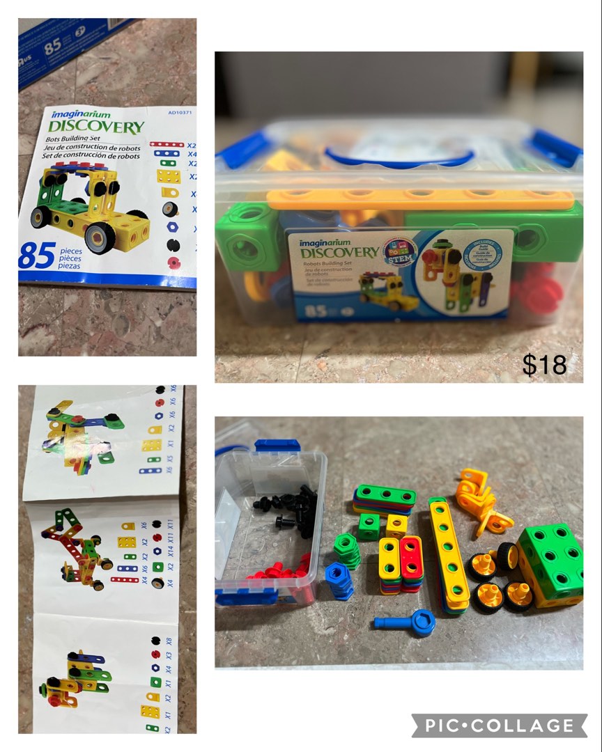 Imaginarium discovery robots building hot sale set