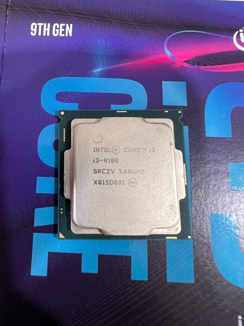 Intel i3 9100 cpu, Computers & Tech, Parts & Accessories, Computer ...