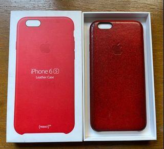 iPhone 6s - Leather Case (Red)