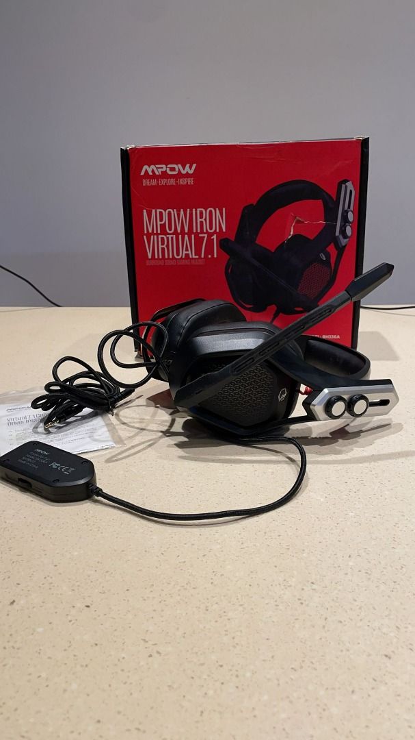 Mpow iron sale virtual 7.1 drivers
