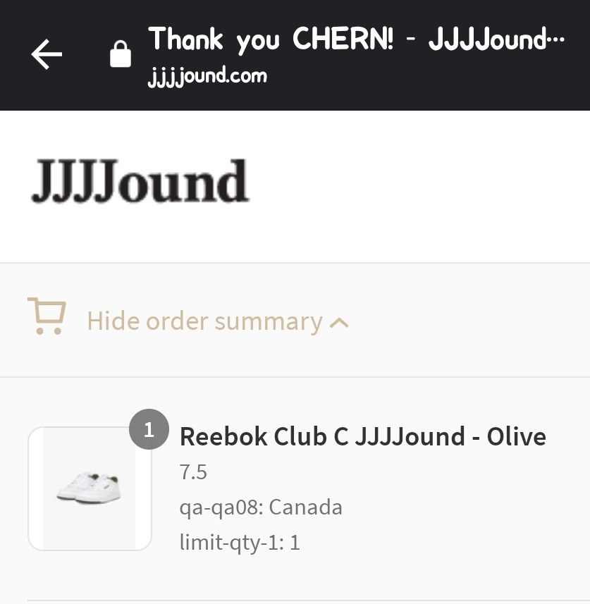 JJJJound Reebok Club C 85 Olive Men s Fashion Footwear Sneakers on Carousell