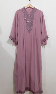 Kaftan +inner gamis, siap pakai