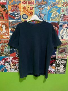 Kaos T-Shirt Basic Polos Corduroy Jaccus Navy