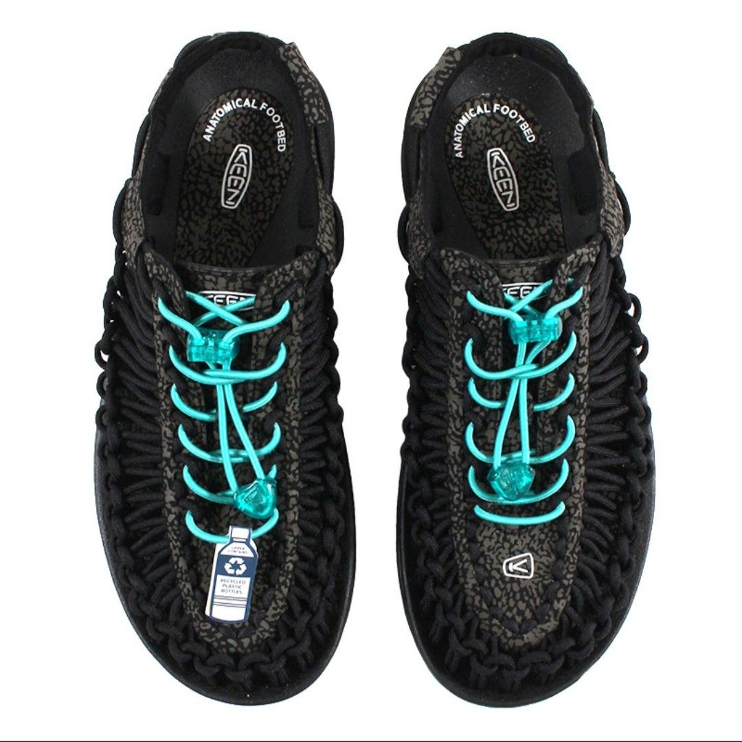 keen men's uneek atmos jade remix size available us 7- us 13( same day delivery ) (Category: Casual shoes) located in Singapore. Submitted by hipstation (Listing ID 1226978217, Image 3). Description: Description Keen partners with Atmos, a renowned Japanese streetwear and sneaker boutique to produce the Keen Uneek Atmos Jade Remix Sandals. For the beach-bound but street-ready, the sandals combine a jade and black colourway featuring a unique anim