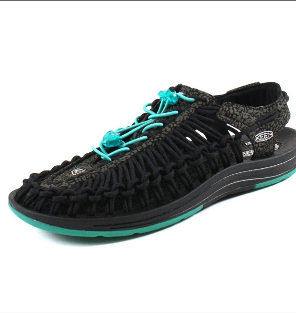 keen men's uneek atmos jade remix size available us 7- us 13( same day delivery ) (Category: Casual shoes) located in Singapore. Submitted by hipstation (Listing ID 1226978217, Image 1). Description: Description Keen partners with Atmos, a renowned Japanese streetwear and sneaker boutique to produce the Keen Uneek Atmos Jade Remix Sandals. For the beach-bound but street-ready, the sandals combine a jade and black colourway featuring a unique anim