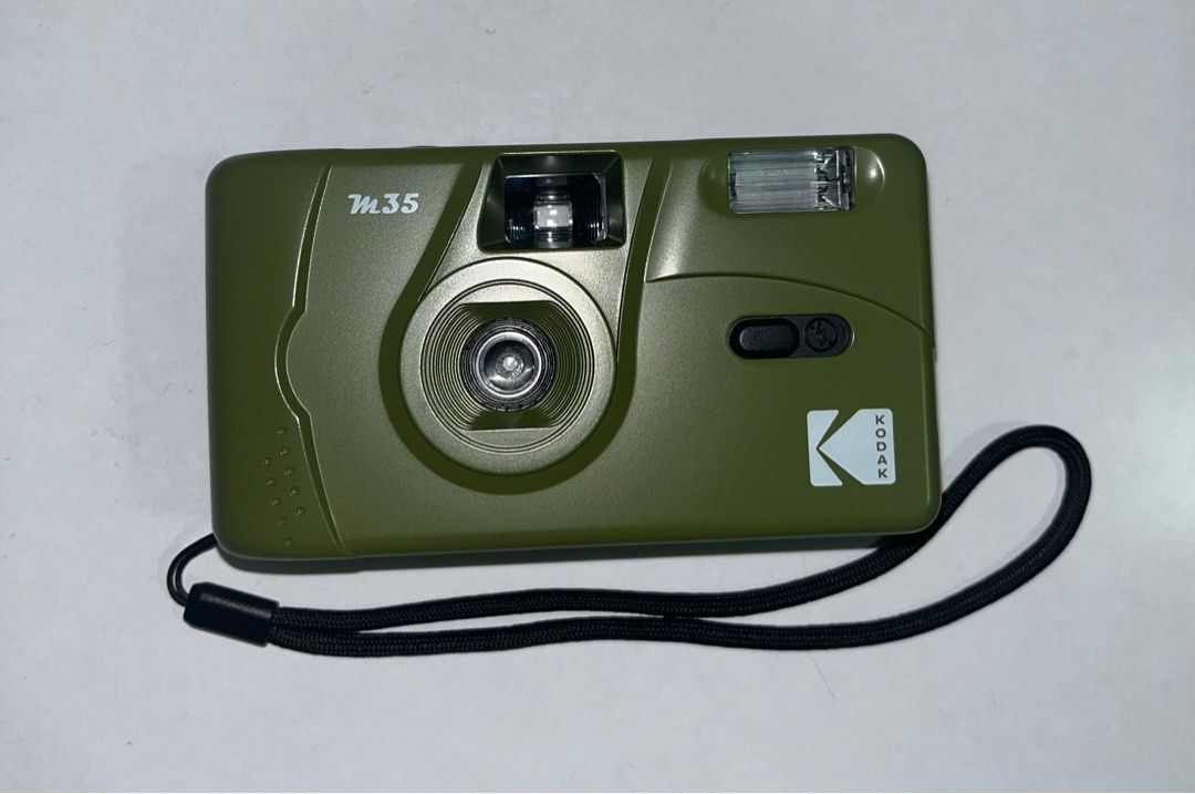 KODAK Vintage Retro M35 Film Camera (green), Photography, Cameras on