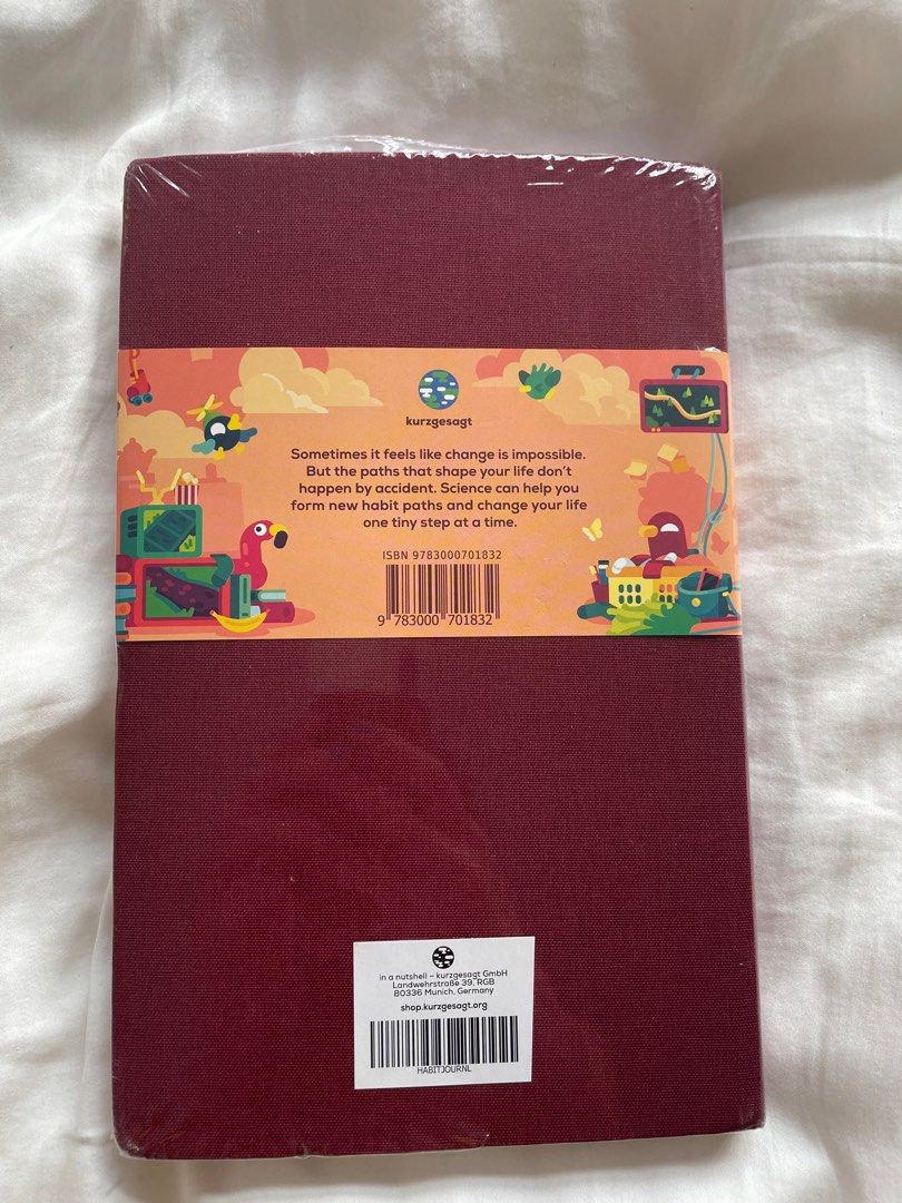 Kurzgesagt Habit Journal, Hobbies & Toys, Stationery & Craft