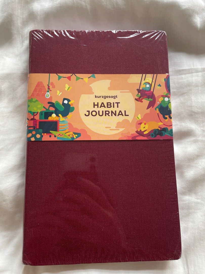 Kurzgesagt Habit Journal, Hobbies & Toys, Stationery & Craft
