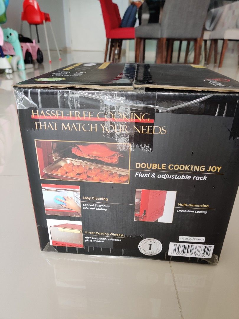 La Gourmet healthy electric oven 12L, TV & Home Appliances, Kitchen