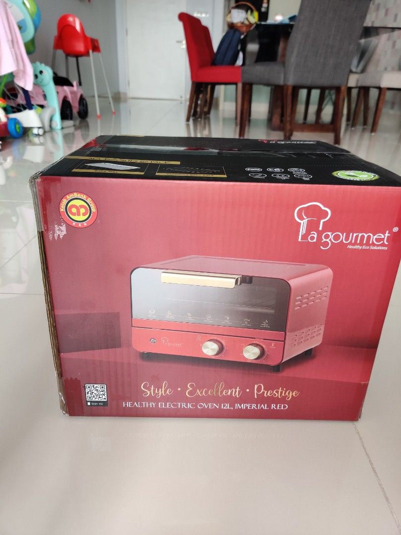 La Gourmet healthy electric oven 12L, TV & Home Appliances, Kitchen