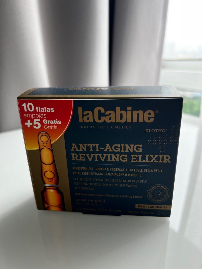 La Cabine Anti-Aging Reviving Elixir Concentrated Ampoules