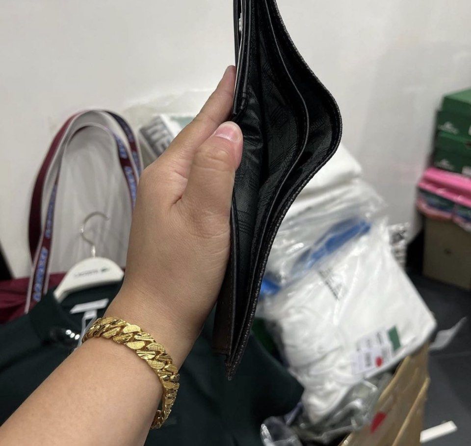 Lacoste Trifold Wallet, Men's Fashion, Watches & Accessories, Wallets & Card Holders on Carousell